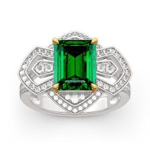 Loud Love Jewelry Vintage Emerald Ring